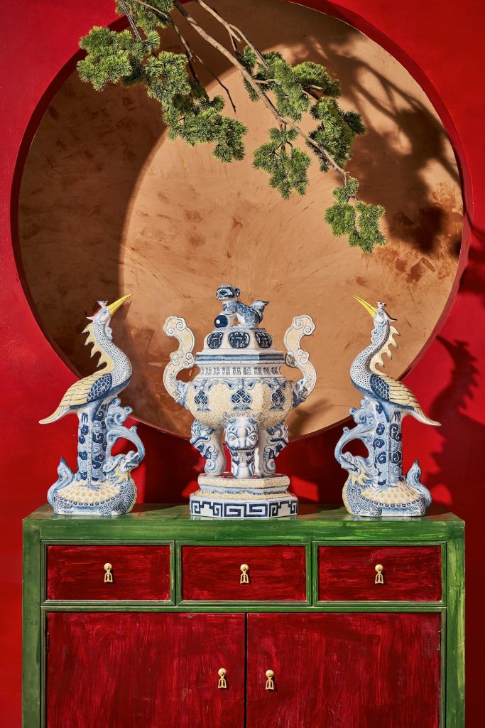 Chinese porcelain vases